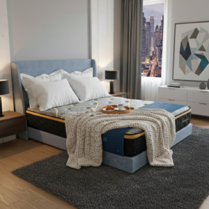 360-BED 1621 HEADBOARD + 7 INCH DIVAN