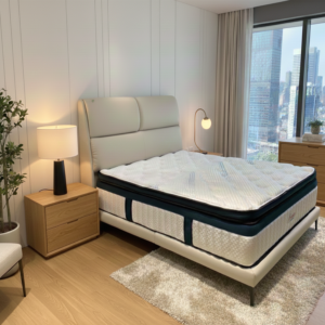 360-FLAX HEADBOARD + 3"DIVAN