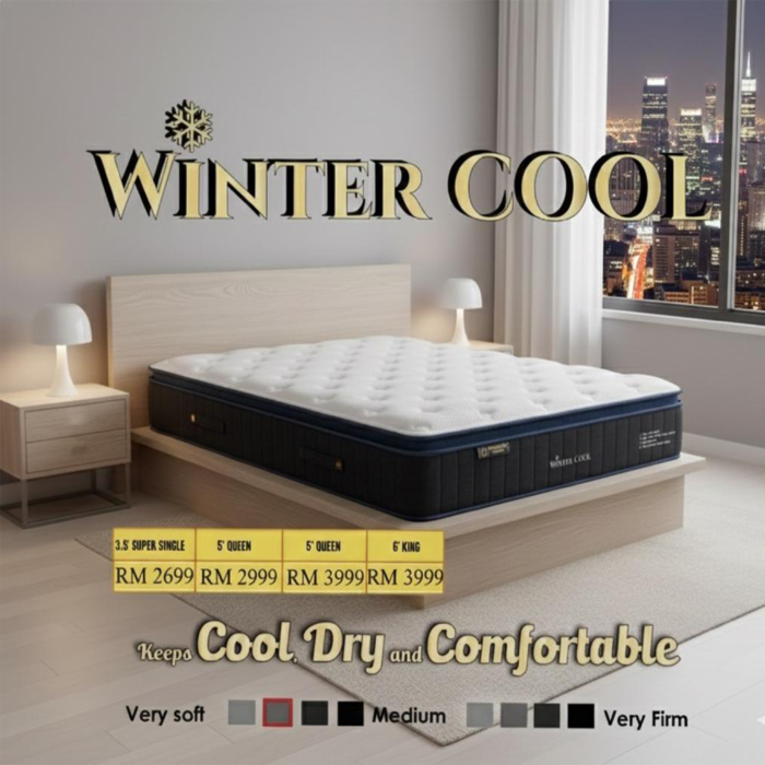 MADEENA BEDDING - WINTER COOL